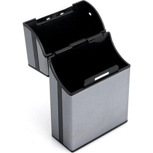 New Cigarette Cigar Pocket Container Storage Pack Light Aluminum Case Box Holder