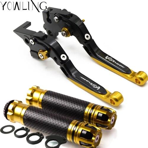 Motorcycle Brake Clutch Levers Handlebar grip Handle Hand Grips For SUZUKI DL1000 V-STROM 2002-2016 2010 2012 2013 2014 2015