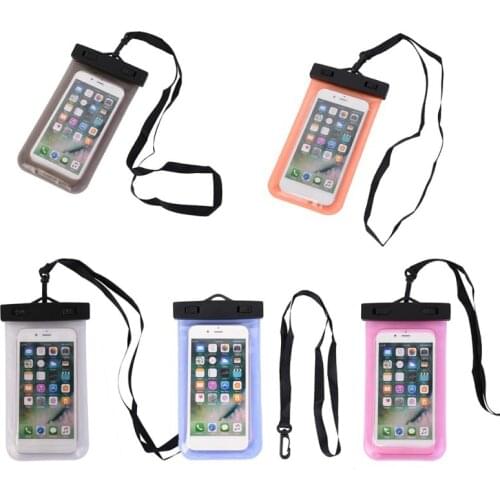 Universal Float Airbag Waterproof Portable Underwater Cell Phone Pouch Dry Bag Case Touch Screen Swimming Bags Dry Case