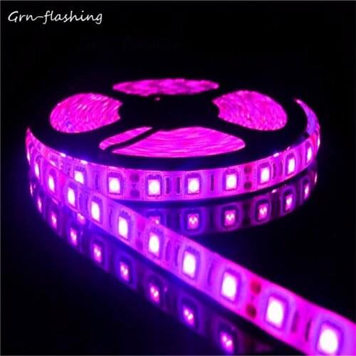 DC 12V Waterproof LED Strip Light SMD 5050 5M 300 LEDs Flexible Rope Light For Shop hall bedroom Bar TV Car Home Decoration
