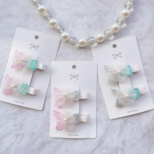 15Sets Resin Mermaid Tail with Tulle Hairpins Cartoon Barrettes Princess Headwear Fashion Boutique Hair Accessories for Girls