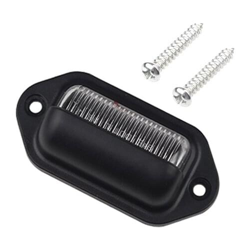 1 PCS 12V 24V 6LED Car license plate light universal highlight truck light truck license plate light waterproof decorative light