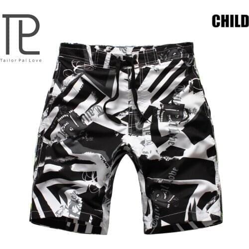 2020 Spring Summer Boy Beach Shorts Swim Board Surf Swim Children Sport Trunks Short Trunk Printed Kids Swimwear Board Shorts