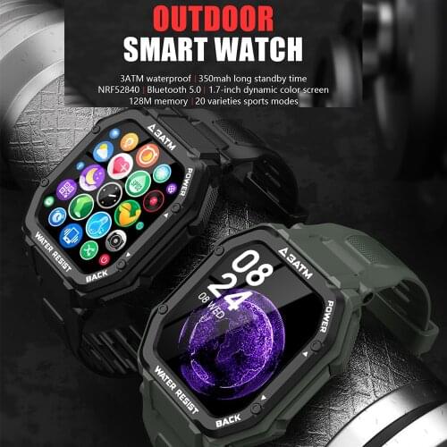 350mA long battery outdoor 3ATM Deep waterproof diving smart watch swimming golf baseball sport watch for men dymanic dial