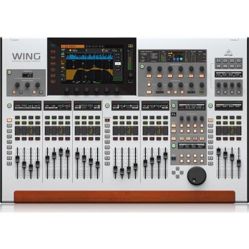 Behringer WING 48 Channel Digital Audio Mixer DJ Mixing Console With DSP Processor,Recorder, Touchscreen For Line Array Speaker