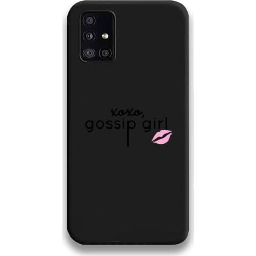 Gossip Girl Phone Case For Samsung Galaxy A21S A01 A11 A31 A81 A10 A20E A30 A40 A50 A70 A80 A71 A51