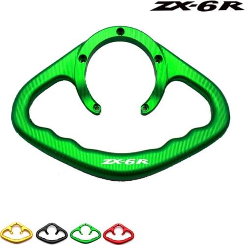 Motorcycle accessories CNC hand handles tank bar handles black armrest for KAWASAKI ZX-6R 2000-2017