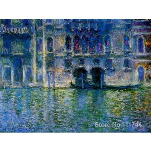 Paintings for bedroom Palazzo da Mula at Venice Claude Monet reproduction art High quality Hand painted