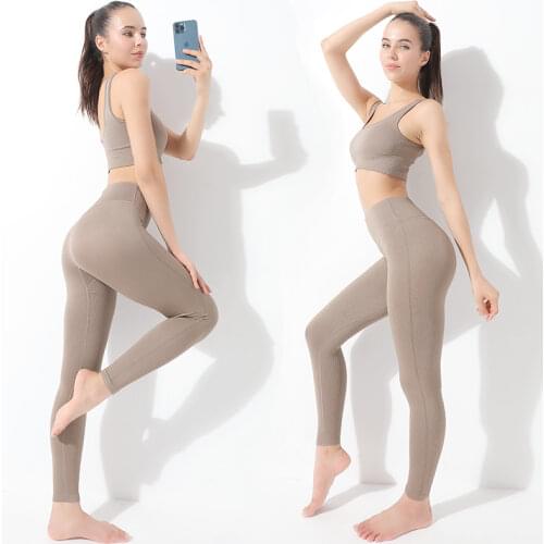 Fitness Bra Sports Suits Gym Clothing Two Piece Set Seamless Leggings Womens Tracksuit Women High Waist Yoga Set Sportswear