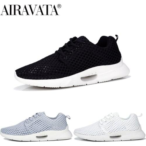 Newbeads Mens Lace Up Mesh Breathable Hollow Mesh Shoes Casual Outdoor Sports Winter Fashion Walking Sneakers Big Size 39-48