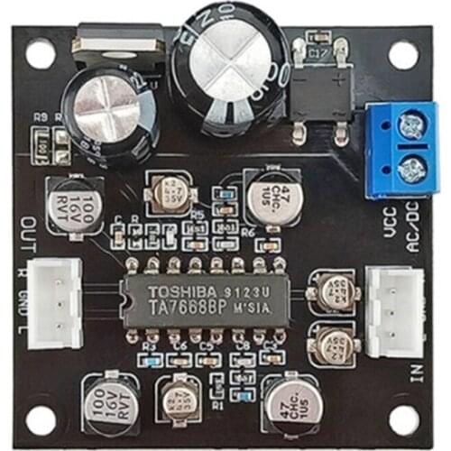 Hot TA7668 Tape Drive Preamplifier Amplifier Tape Deck Board Magnetic Head Preamp Audio Recorder Desktop Radio DIY