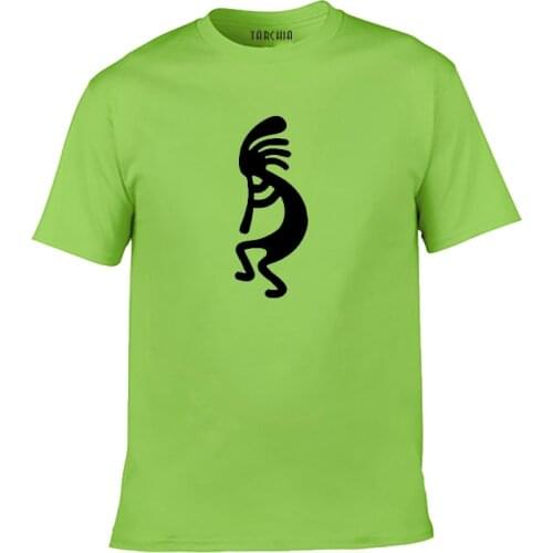 TARCHIA 2021 New Male Navajo Kokopelli Fashion Pullover t-shir Cotton Men Short Sleeve Boy Casual Homme Tshirt Tops Tees Plus