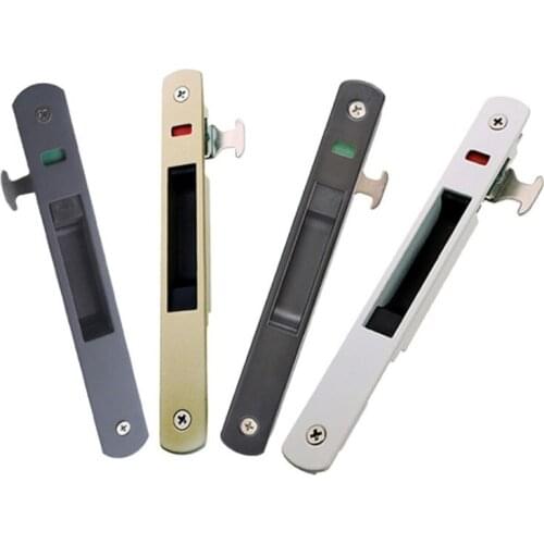 Single Side Hook Lock Shoe Frame Door Zinc Alloy Gypsum Hook Slot Alloy Plastic Steel Door And Window Lock