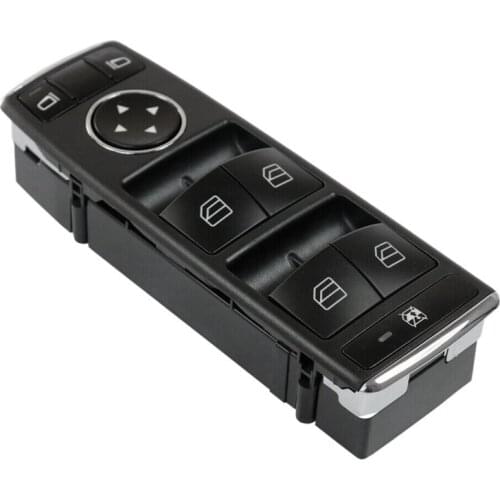 Car Window Lift Switch Front Left Door Window Switch for Mercedes W204 W212 C250 C300 E350 2049055302
