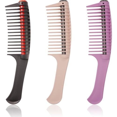 Hairdressing highlighting comb,Professional Hair Dyeing Comb, Hair Salon Tools