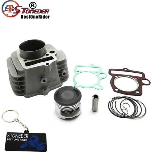 STONEDER YX140 Engine Cylinder 56mm Piston Gasket For YX 140cc Pit Dirt Bike YX 140cc Oil Cooled Engine 1P56FMJ