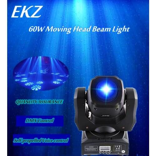 LED Spot 60W Moving Head stage Light Gobo/Pattern Rotation Manual Focus Dj light Disco Light strobe light party bar concert