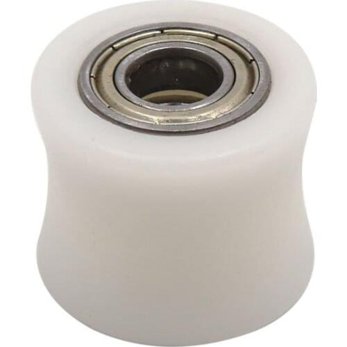 Uxcell a18012300ux0067 10mm Chain Roller Pulley Tensioner Wheel Guide White for Motorcycle ATV Quad