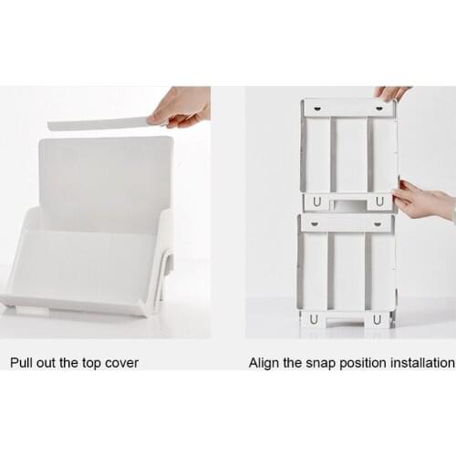 2pcs Nordic Style Shoe Rack Multi-layer Assembly Vertical Dust-proof Plastic Shoe Storage Shelf SCIE999