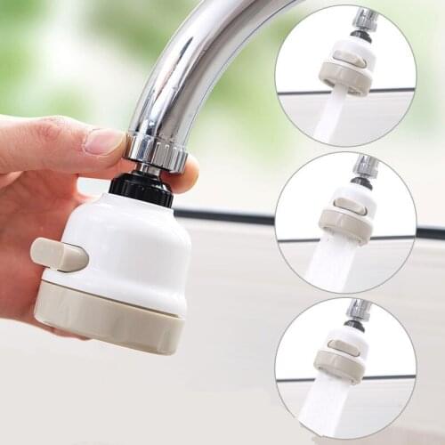 3 Modes Faucet Tap Shower Aerator 360° Rotatable Diffuser Water Filter Nozzle Faucet Sprayer Head Home Kitchen Bathroom Utensils
