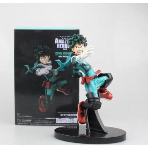 Anime My Hero Academia Boku no Hero Akademia Izuku Midoriya PVC Action Figure Stand Model Toys gift