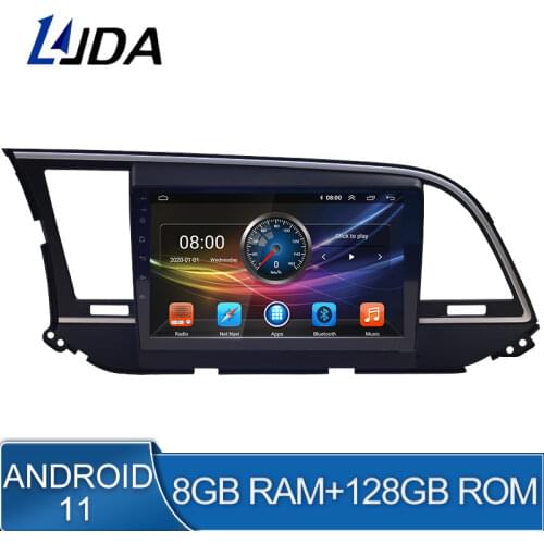 4G+64G DSP Android 10 Car Multimedia Player For Hyundai Elantra 6 2015 2016 2017 2018 2 Din Car Radio GPS Stereo WiFi Octa Core