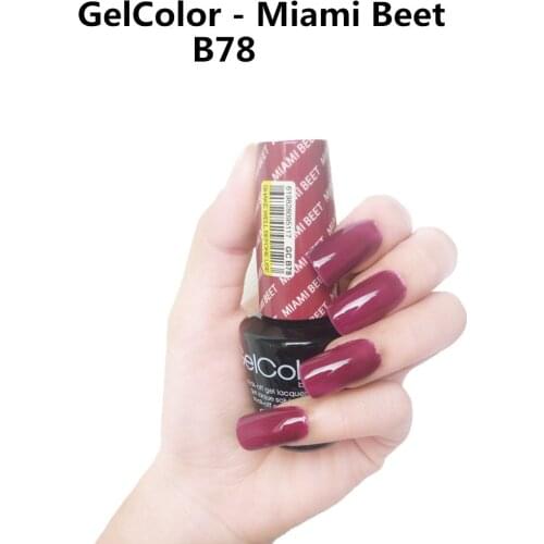 B78 Miami Beet 15ml UV LED Gel Polish Vernis Permanent Lasting Shine opies Nail Art (need lamp dry)
