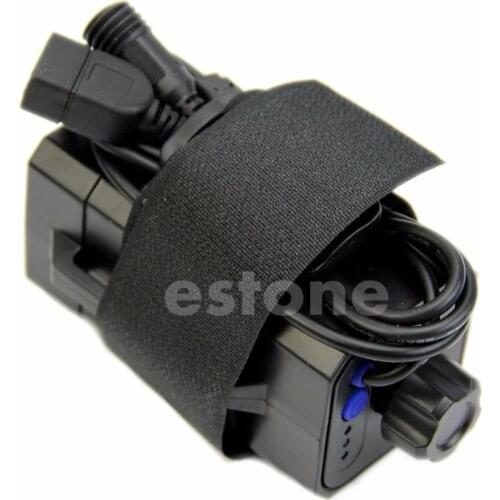 Hot New 4x 18650 Waterproof Battery Pack Case House Cover For Bike Bicycle Lamp