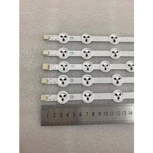 New kit 5 PCS LED backlight strip for TX-39A300B Finlux 39FPD274B-T LT-39C740(A) 39273SMFHDLED VES390UNDA-2D-N03 N02 39DLED A B