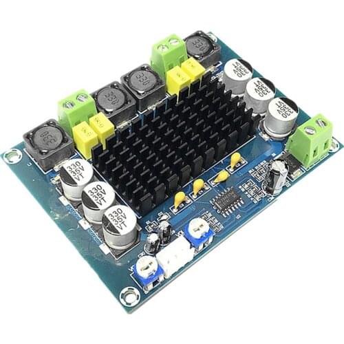 New Dual-channel Stereo High Power Digital Audio Power Amplifier Board 2*120W
