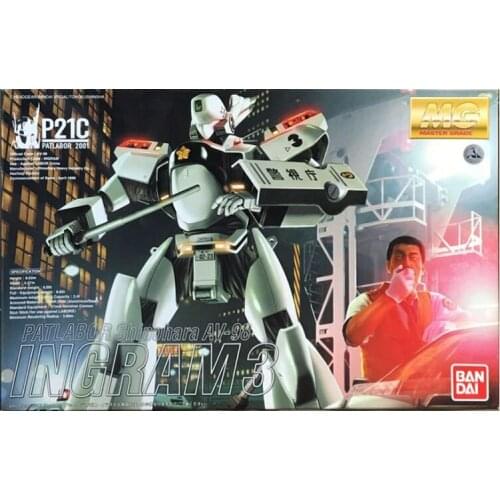 Original Mobile Police PATLABOR 2001 shinohara av-98 Ingram P21C assembling action figure Ingram3