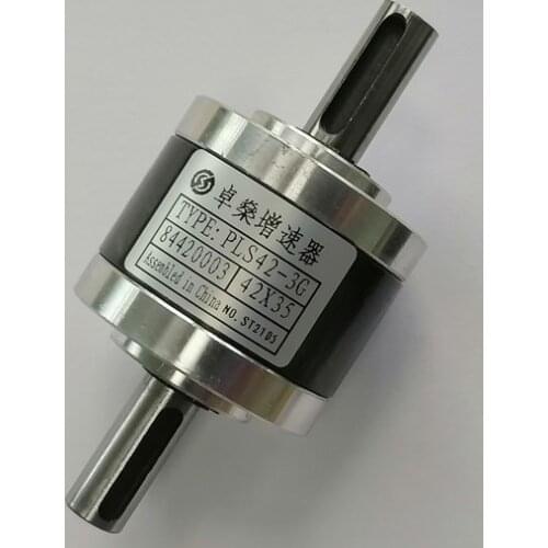 Double planetary shaft Speed-up double shaft planet gearbox ratio1:38 1:45 1:64 1:81 1:104 PLS42 is also used as speed reducer