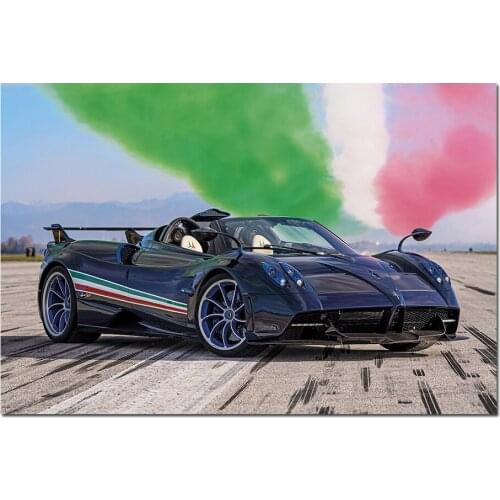 Pagani Huayra Supercar Posters Prints Wall Art DIY Framed Canvas Paintings For Home Decor