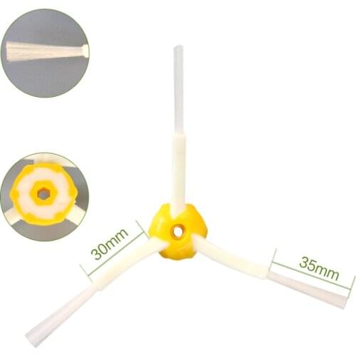 50Pcs/Lot 3-Armed Side Brush For iRobot Roomba 500 600 700 Series 528 595 610 620 630 650 660 760 770 780 Robot Vacuum Cleaner