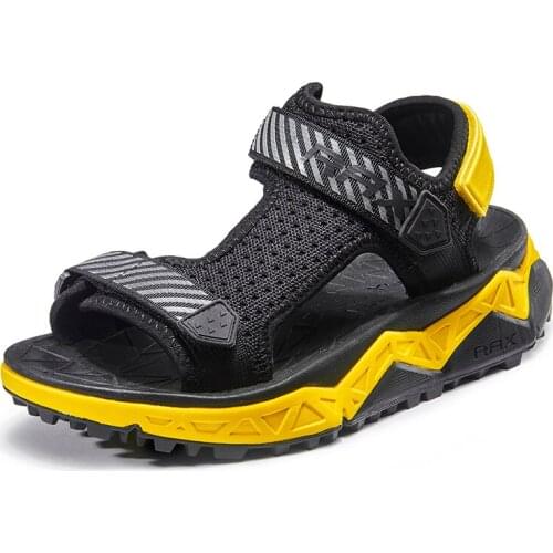 RAX Mens Sports Sandals Summer Outdoor Beach Sandals women Aqua Trekking Water shoes Men Upstream Shoes Women fishing Shoes