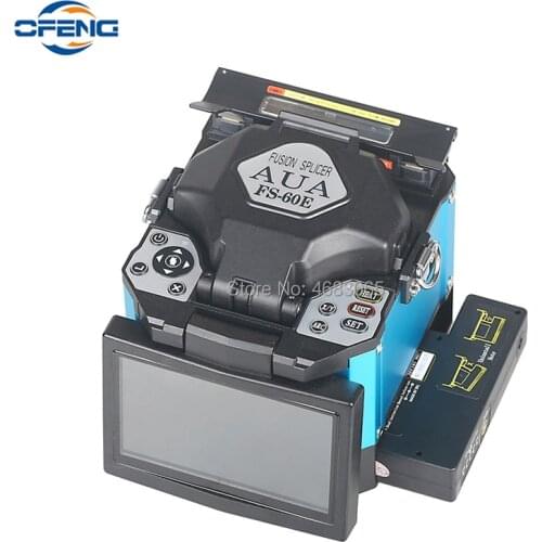 Free Shipping FS-60E Automatic Fiber Optic Welding Splicing Machine Fiber Optic Fusion Splicer Fiber Optic Splicing Machine