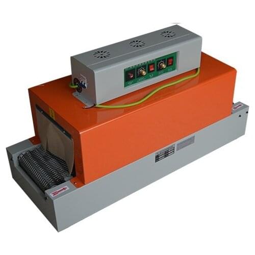 Shrinking machine shrink film box tableware food equipment Cosmetic Mesh conveyor belt BS-260 Infrared