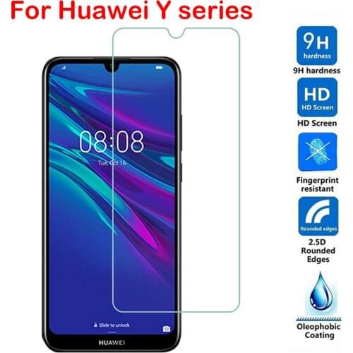 1-3PCS Tempered Glass for Huawei Y6P 2020 Y6 Pro 2019 Y6 Prime 2019 armored safety Glass Screen Protector glass protective Film