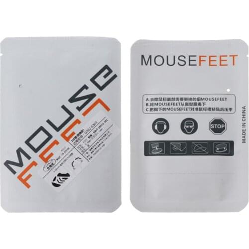 1 Set 0.6mm Curve Edge Mouse Feet Mouse Skates for Logitech G302 G303 Mouse