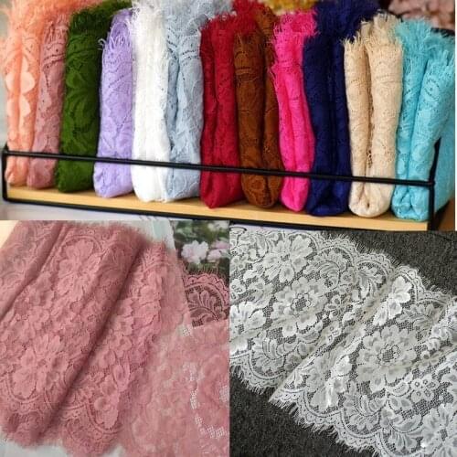 1pcs=1.5meter 23.5cm Dark green with gold eyelash lace trim embroidery super good high grade clothes patchwork material X157