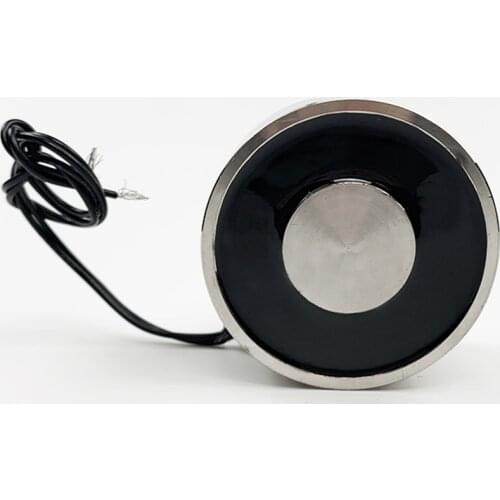 1pc Holding Magnets Solenoid DC 12V 24V Electromagnet P50(50mm Dia. 27 30 50mm Height) P59(59mm Dia. 34mm Height) 55KG 60KG 70KG