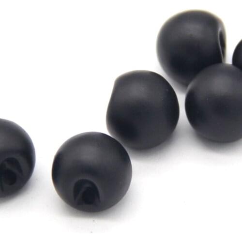 8mm Black Pearl Square Oval Women Shirt Buttons For Clothes Children Sleeve Dress Decorative DIY Handmade Accessories Wholesale