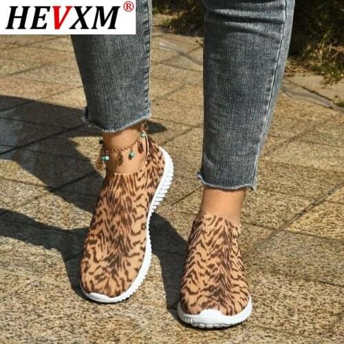 2021 New Fashion Womens Shoes Mesh Breathable Vulcanized Shoes Womens Leopard Print Sneakers Spring Comfortable Casual Shoes