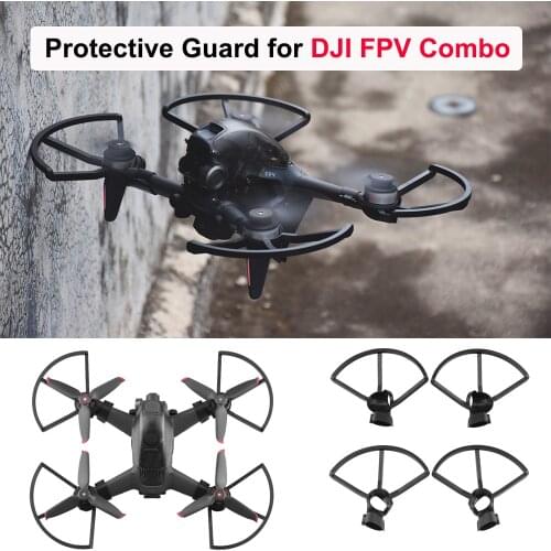 4pcs Propeller Protector Guard for DJI FPV Combo Drone Blade Protection Cover Anti-collision Protector Wing Fan Cover Accessory