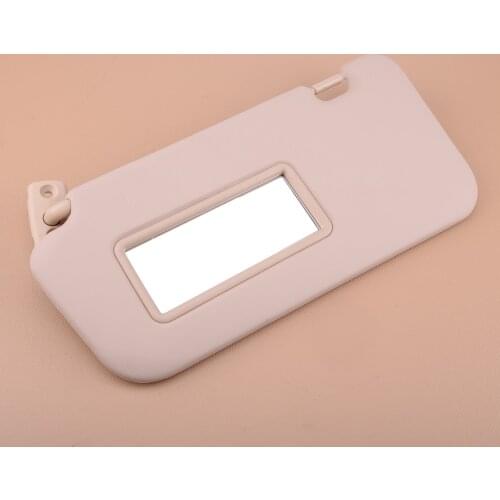 Beige Left Sun Visor w/o Illumination fit for Kia Spectra Cerato 2004 2005 2006 2007 2008 2009