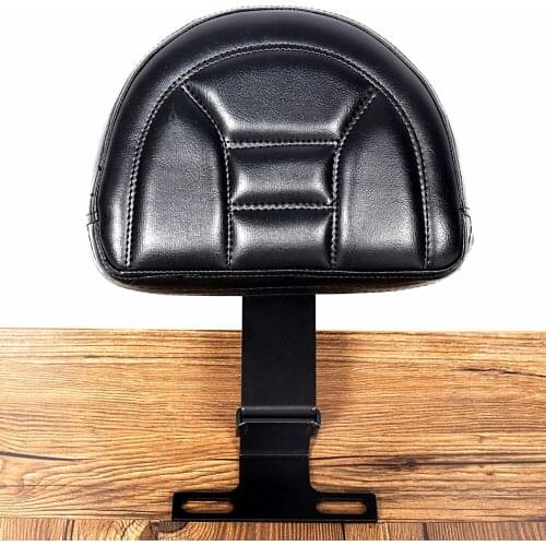 Fixed Black Plug-In Driver Backrest For Harley 1993-2006 Heritage Softail Parts