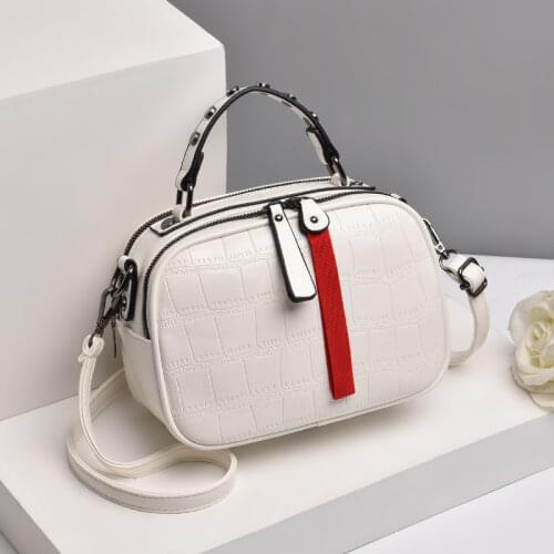 Mini PU Leather Crossbody Bags for Women 2021 Shoulder Messenger Bag Ladies Handbags Travel Hand Bag