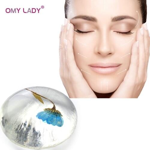 OMY LADY Amino acid Handmade Soap 100% Pure Natural Plant Soap for Face Hand Body Bath Flower Soap Nourish Skin Anti-allergy