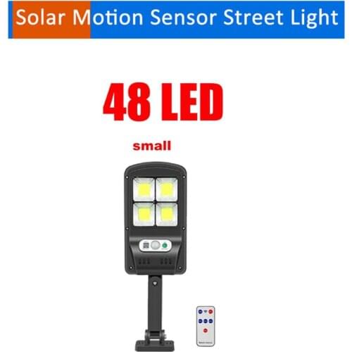 Tabular oblong Solar Lamp 120LED PIR Motion Sensor Outdoors IP65 Waterproof Solar Garden Lights Emergency Security Light Wall La