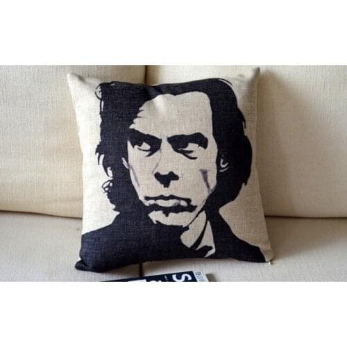Nick cave pillow covers seat chair cover /capa de almofada decorativas No Inner